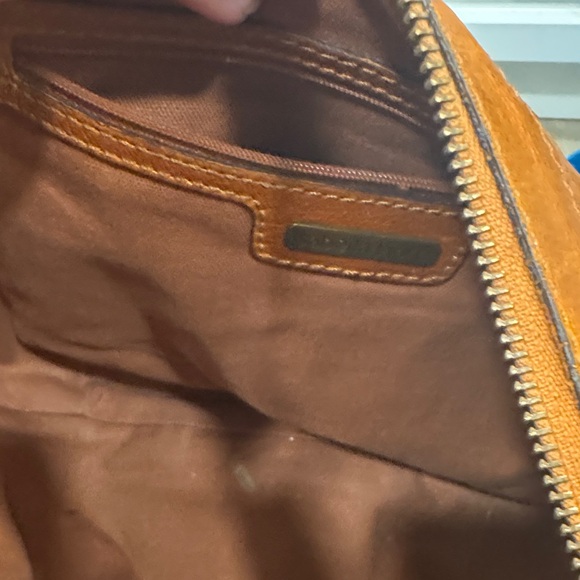 Isabella Fiore Brown Hobo with Vibrant Floral Pattern - Picture 6 of 13